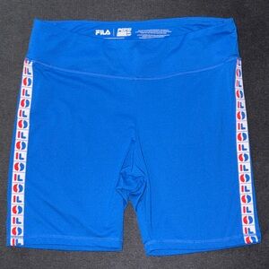 💙 Fila Pepsi Biker Shorts. 7”. Size XL. Excellent condition!